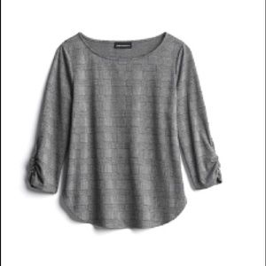 NWOT Fortune & Ivy stitch fix SMALL LIlly TOP Blk